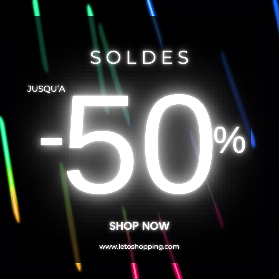 SOLDES -50%